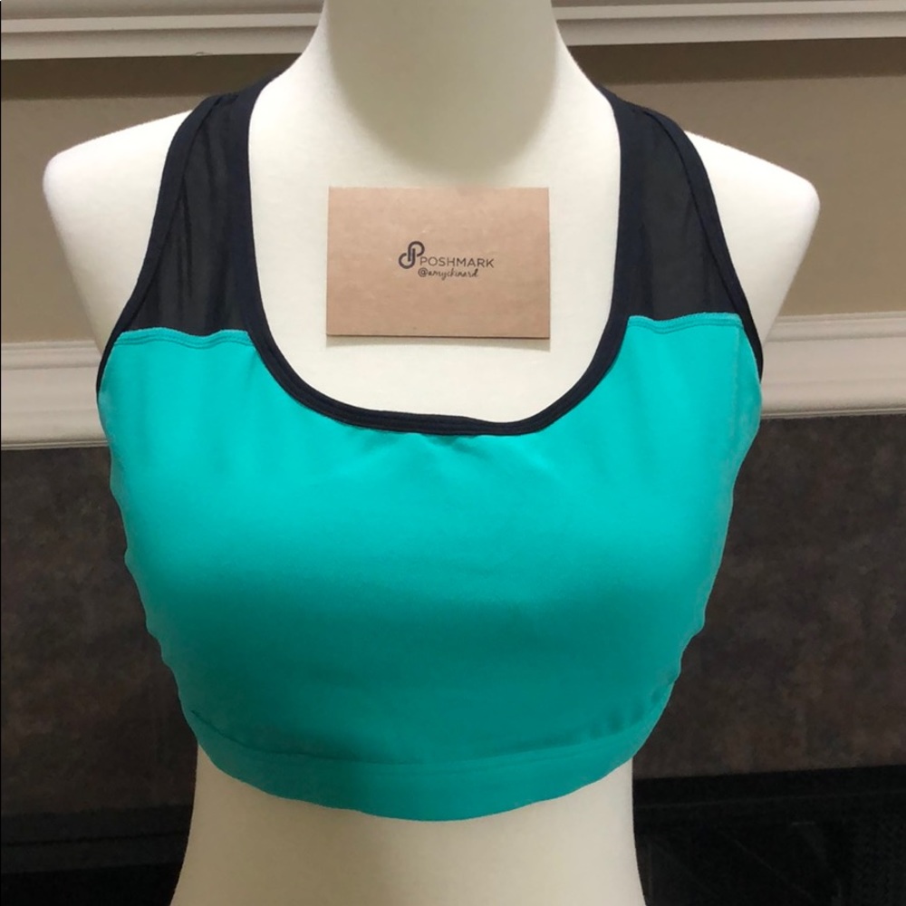Fabletics Sports Bra with Mesh Inserts